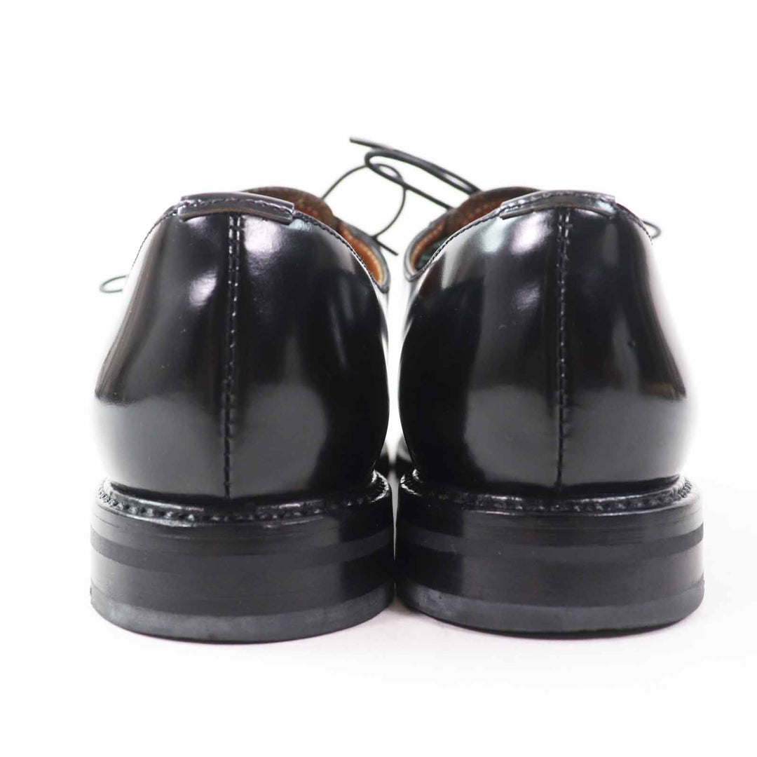 Great CHURCH'S Leather shoes Polished Binder Derby Shoes/ black leather Women 35