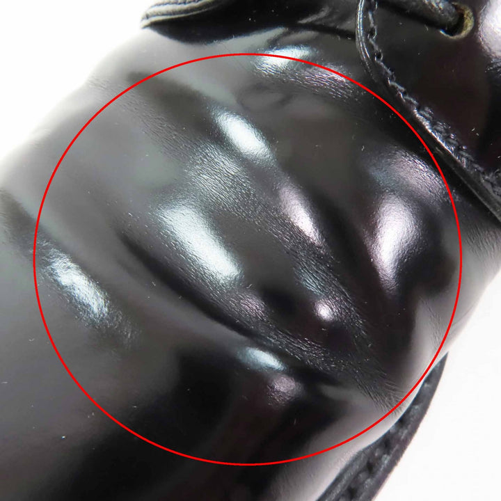 Great CHURCH'S Leather shoes Polished Binder Derby Shoes/ black leather Women 35