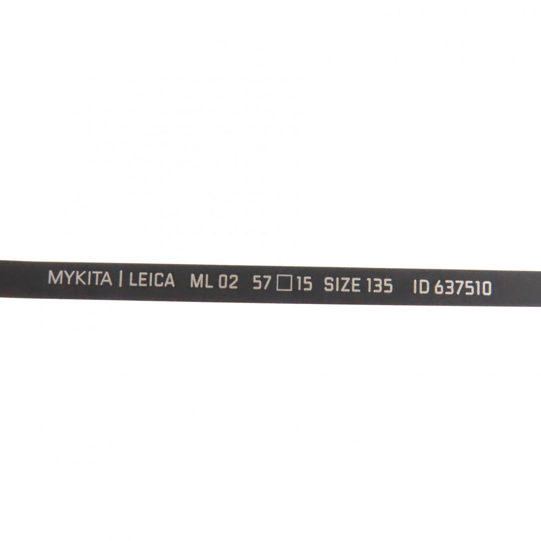 Excellent MYKITA LEICA sunglasses Handmade Current product PATENTED Black red mens ML02