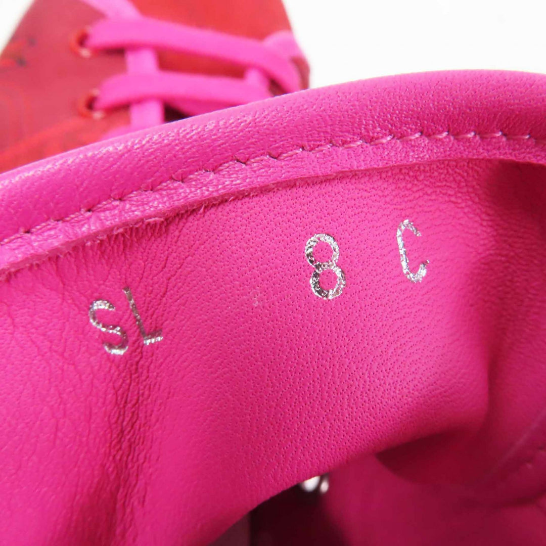 Pristine Salvatore Ferragamo High cut sneakers MAFALDA 1 Red pink fabric Women