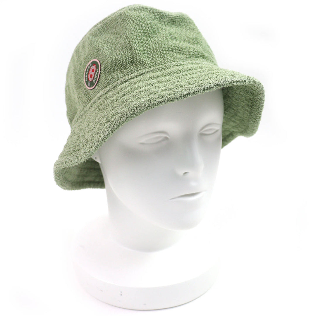 Excellent HERMES hat Harper Funny Ice Creem Patch Terry Hat Green system cotton