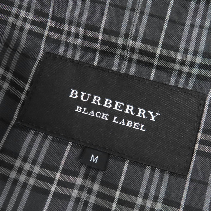 Great BURBERRY BLACK LABEL Double breasted jacket with epaulettes Khaki mens M