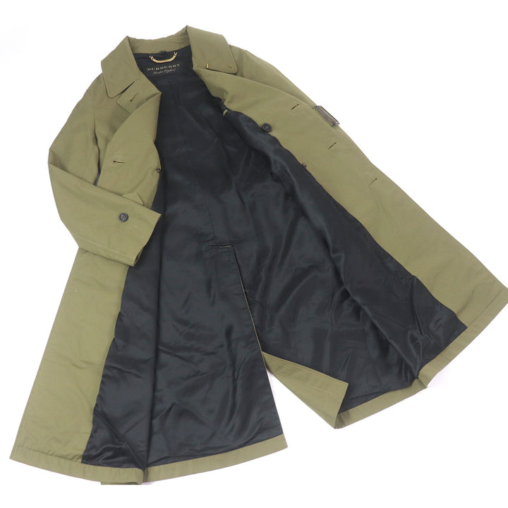 Excellent BURBERRY trench coat Logo button khaki cotton mens 44 4551350