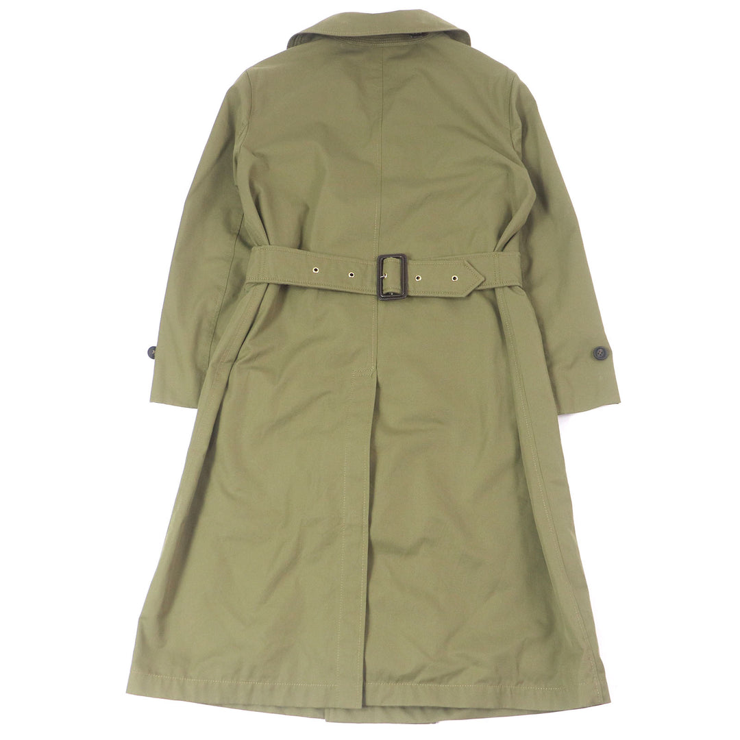 Excellent BURBERRY trench coat Logo button khaki cotton mens 44 4551350