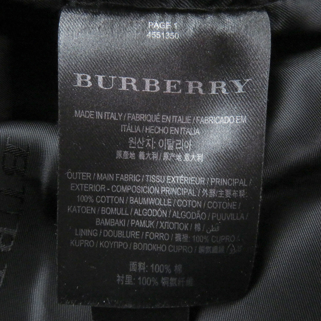 Excellent BURBERRY trench coat Logo button khaki cotton mens 44 4551350