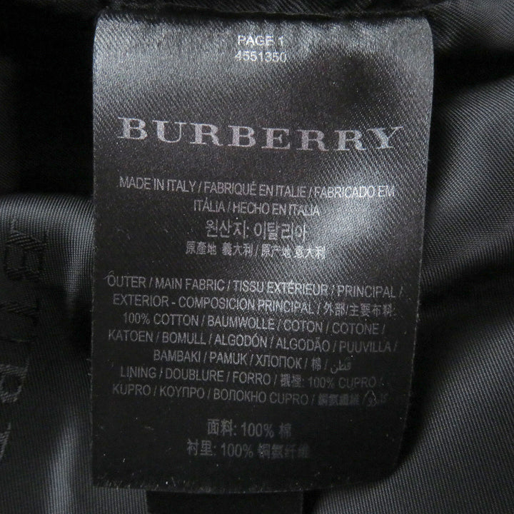 Excellent BURBERRY trench coat Logo button khaki cotton mens 44 4551350