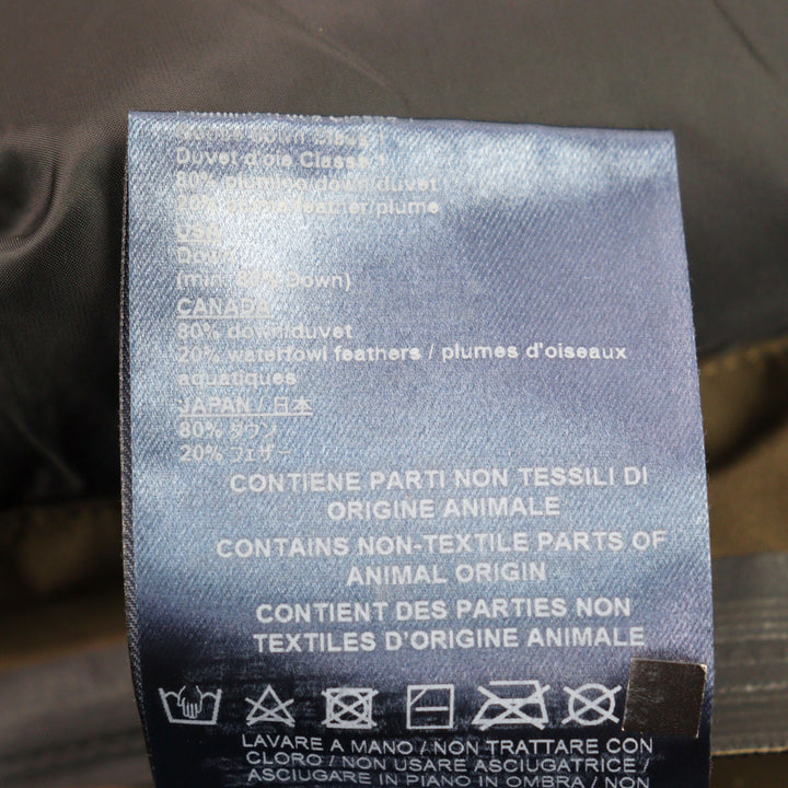 Very Good Herno Down jacket GORE-TEX M-65 Brown polyester mens 46 PI075UL