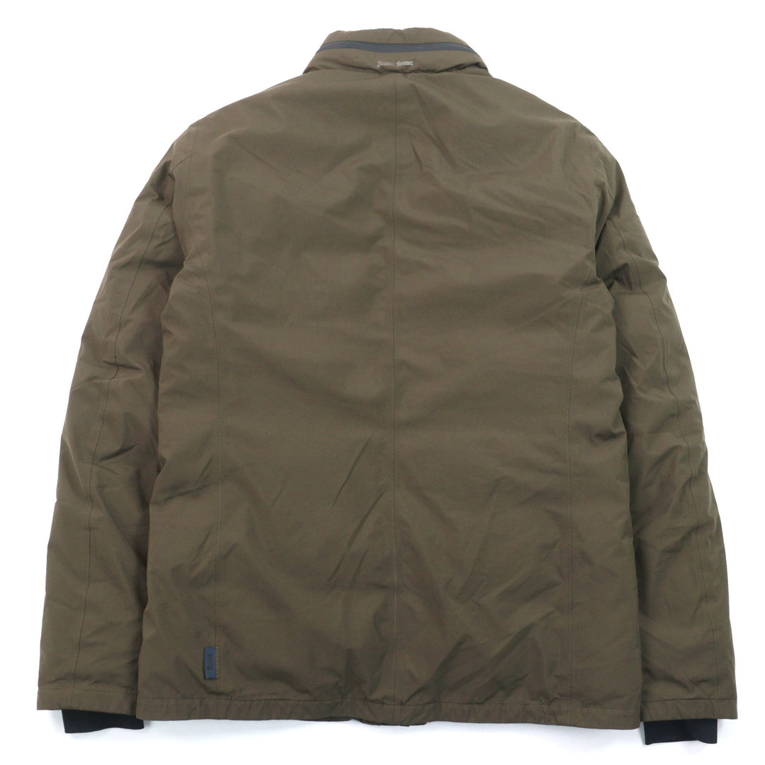 Very Good Herno Down jacket GORE-TEX M-65 Brown polyester mens 46 PI075UL