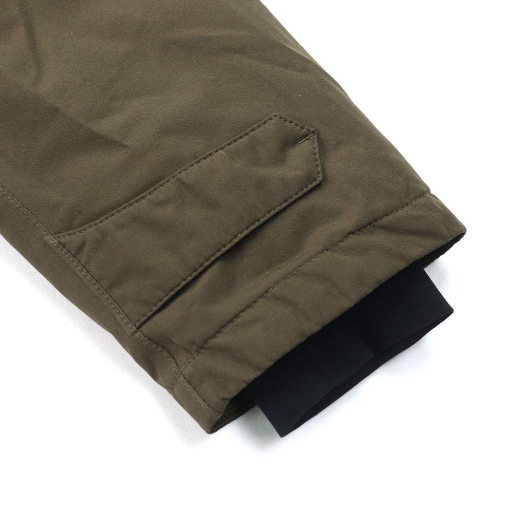 Very Good Herno Down jacket GORE-TEX M-65 Brown polyester mens 46 PI075UL