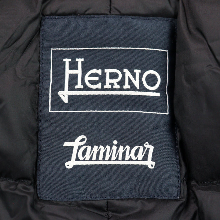 Very Good Herno Down jacket GORE-TEX M-65 Brown polyester mens 46 PI075UL