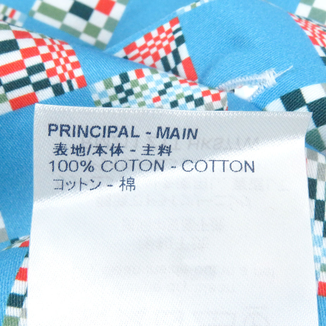 Pristine LOUIS VUITTON Short sleeve shirt Distorted Damier All-over pattern