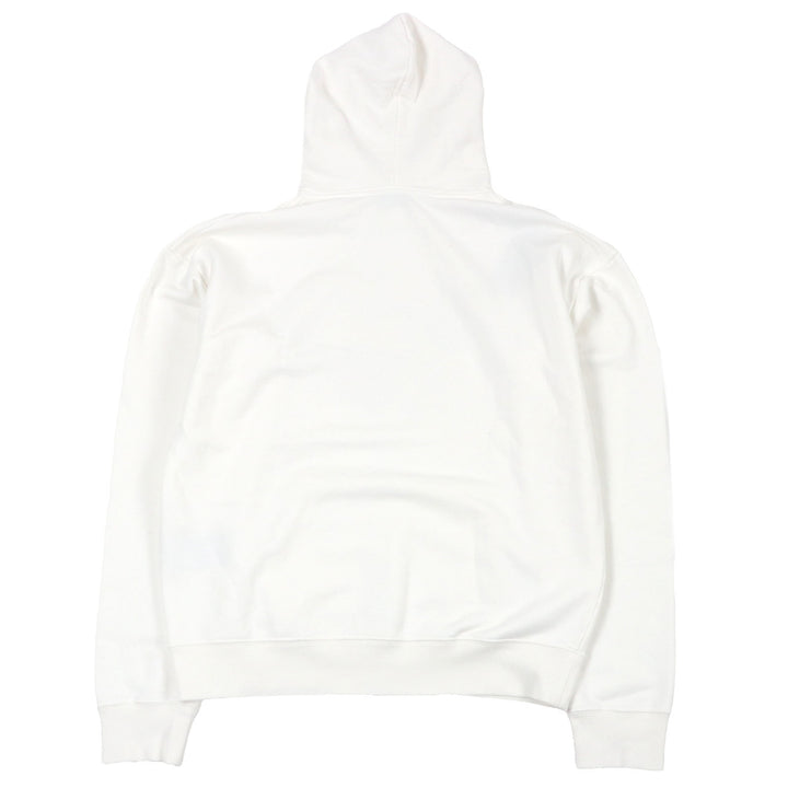 Excellent DIOR×Cactus Jack hoodie travis scott oversized white cotton mens M 283J678B0531