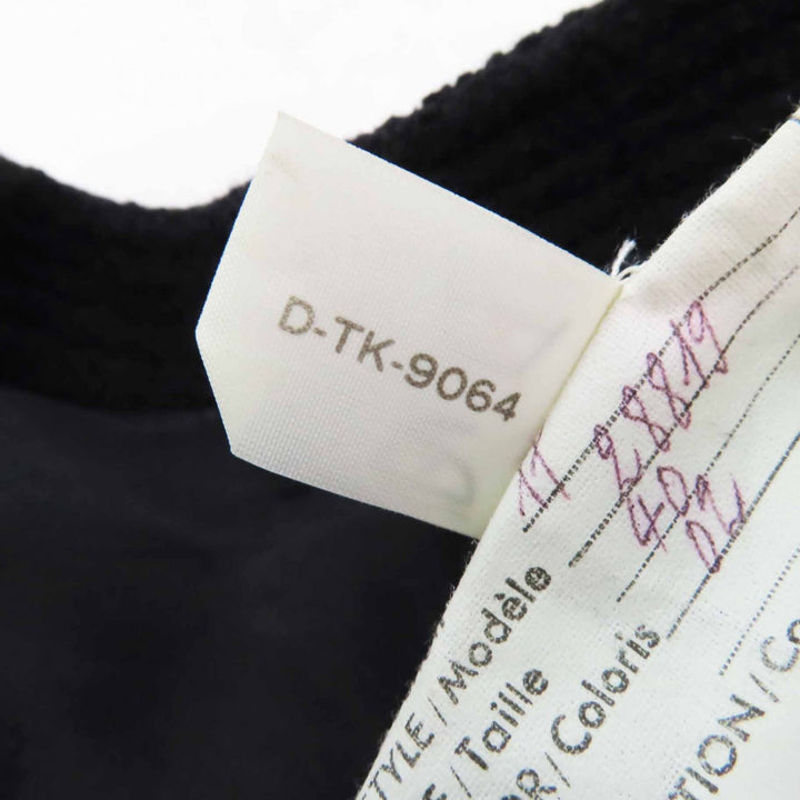 Great CHANEL Jacket black wool Women 40