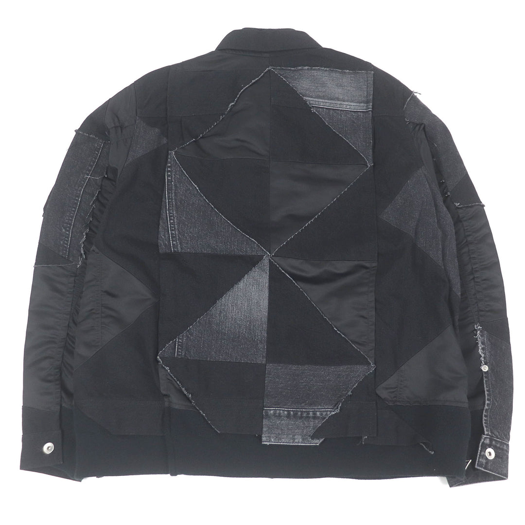 Excellent Sacai Blouson Solid Mix Blouson Hank William Thomas mens 1 21-02447M