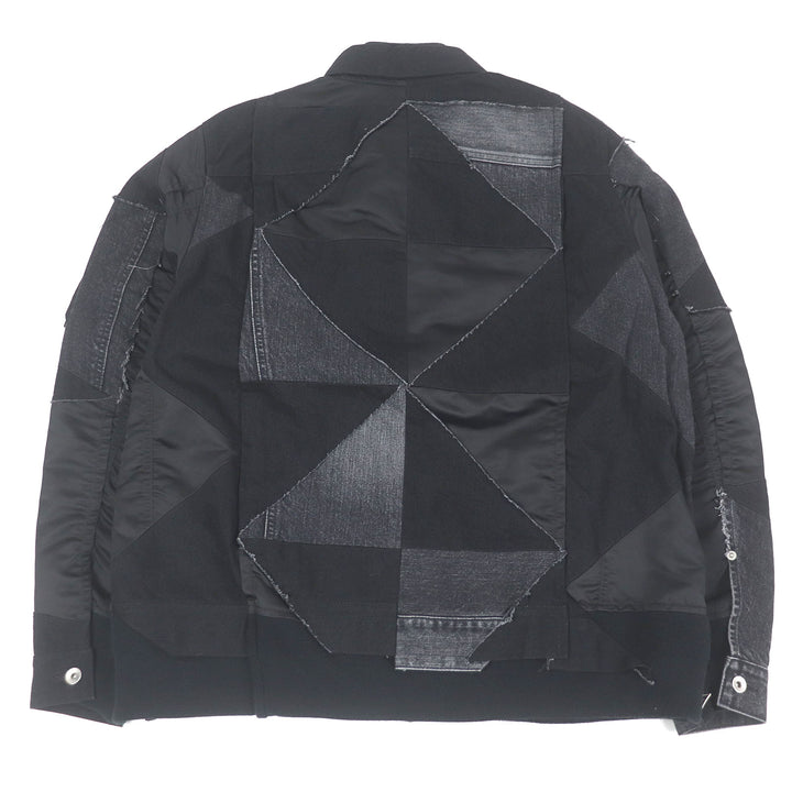Excellent Sacai Blouson Solid Mix Blouson Hank William Thomas mens 1 21-02447M