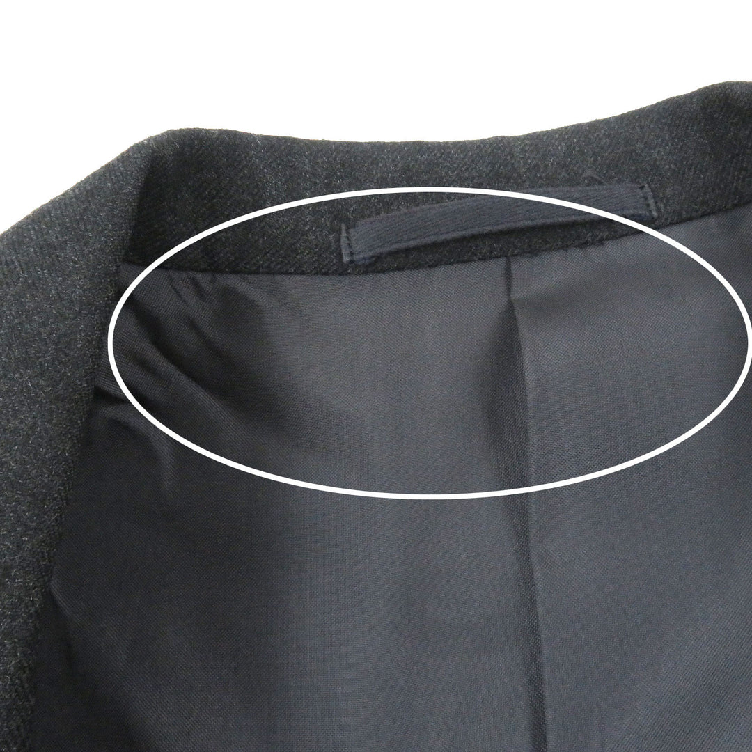 Excellent COMME des GARCONS HOMME suit 80s two-piece set single Dark gray mens S HS-05003S