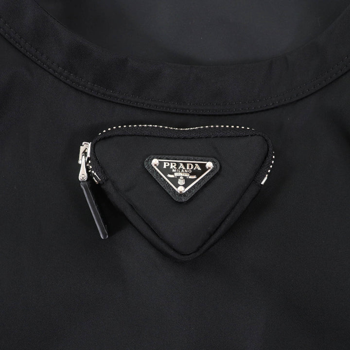 Great PRADA one piece black recycled polyamide Women 40 230701