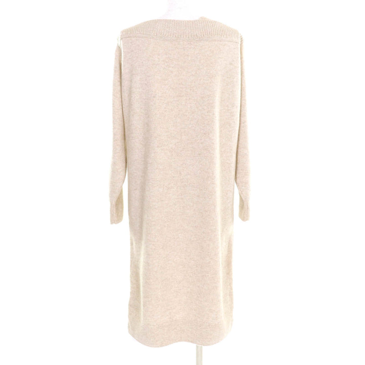 HERMES one piece beige cashmere Women 36 4H2541D1