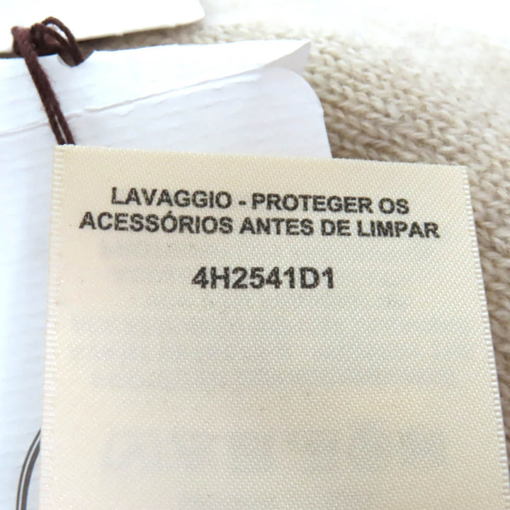 HERMES one piece beige cashmere Women 36 4H2541D1