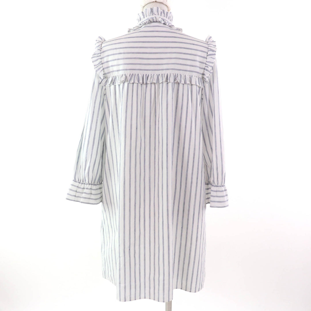 Excellent CELINE one piece White blue cotton Women 38 2R658077I