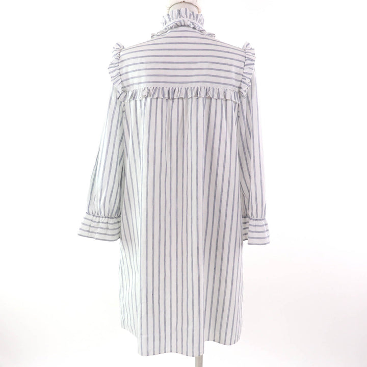 Excellent CELINE one piece White blue cotton Women 38 2R658077I