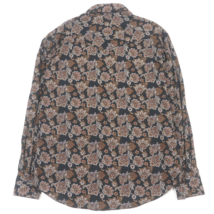 Great CELINE Long sleeve shirt Paisley All-over Print Long Sleeve black 38