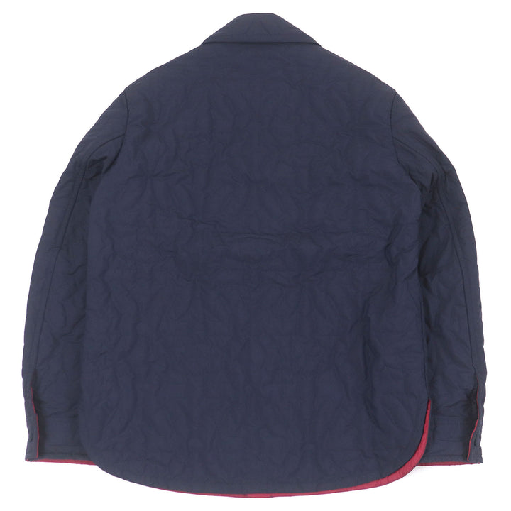 Great Salvatore Ferragamo Blouson Gancini Total Pattern Navy polyester mens 48