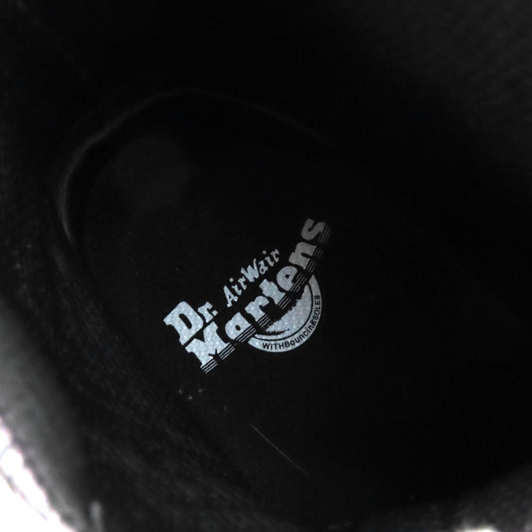 Excellent Dr.Martens short boots RIKARD POLISHED SMOOTH 8I 8-hole black leather