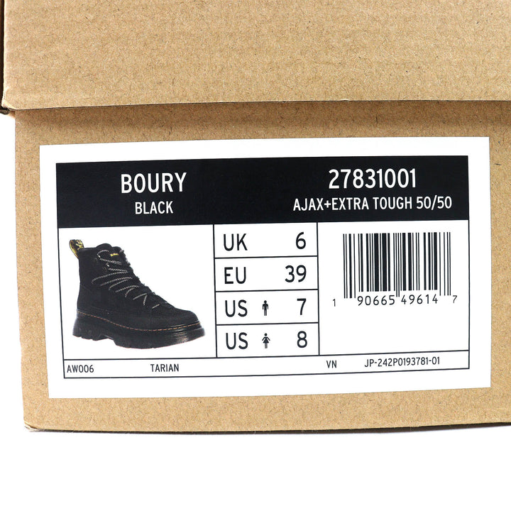 Excellent Dr.Martens short boots RIKARD POLISHED SMOOTH 8I 8-hole black leather