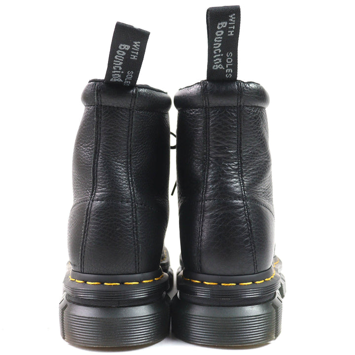 Excellent Dr.Martens short boots RIKARD POLISHED SMOOTH 8I 8-hole black leather