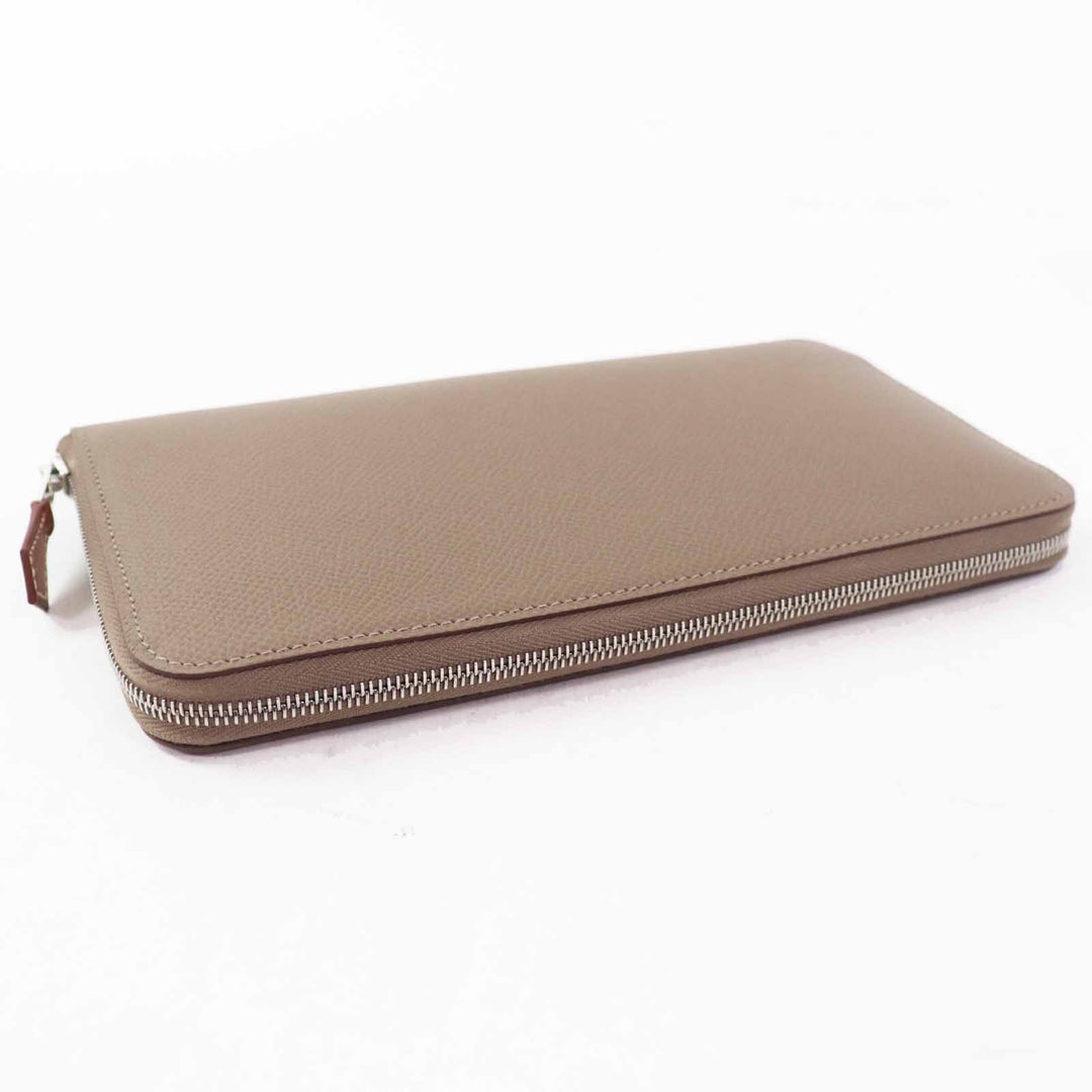 HERMES Purse Azap Long Silk Inn Epsom Women