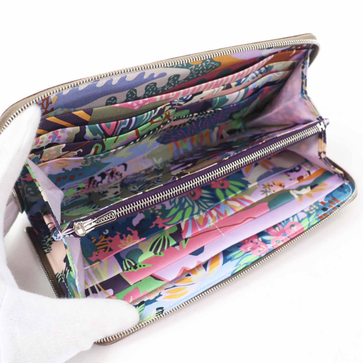 HERMES Purse Azap Long Silk Inn Epsom Women