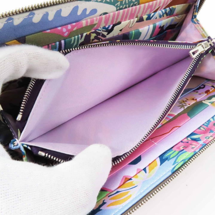 HERMES Purse Azap Long Silk Inn Epsom Women