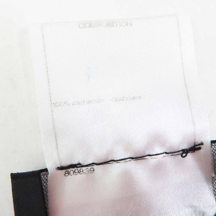 CHANEL knit Long sleeves with COCO Mark motif at hem cashmere Women 34 P48050
