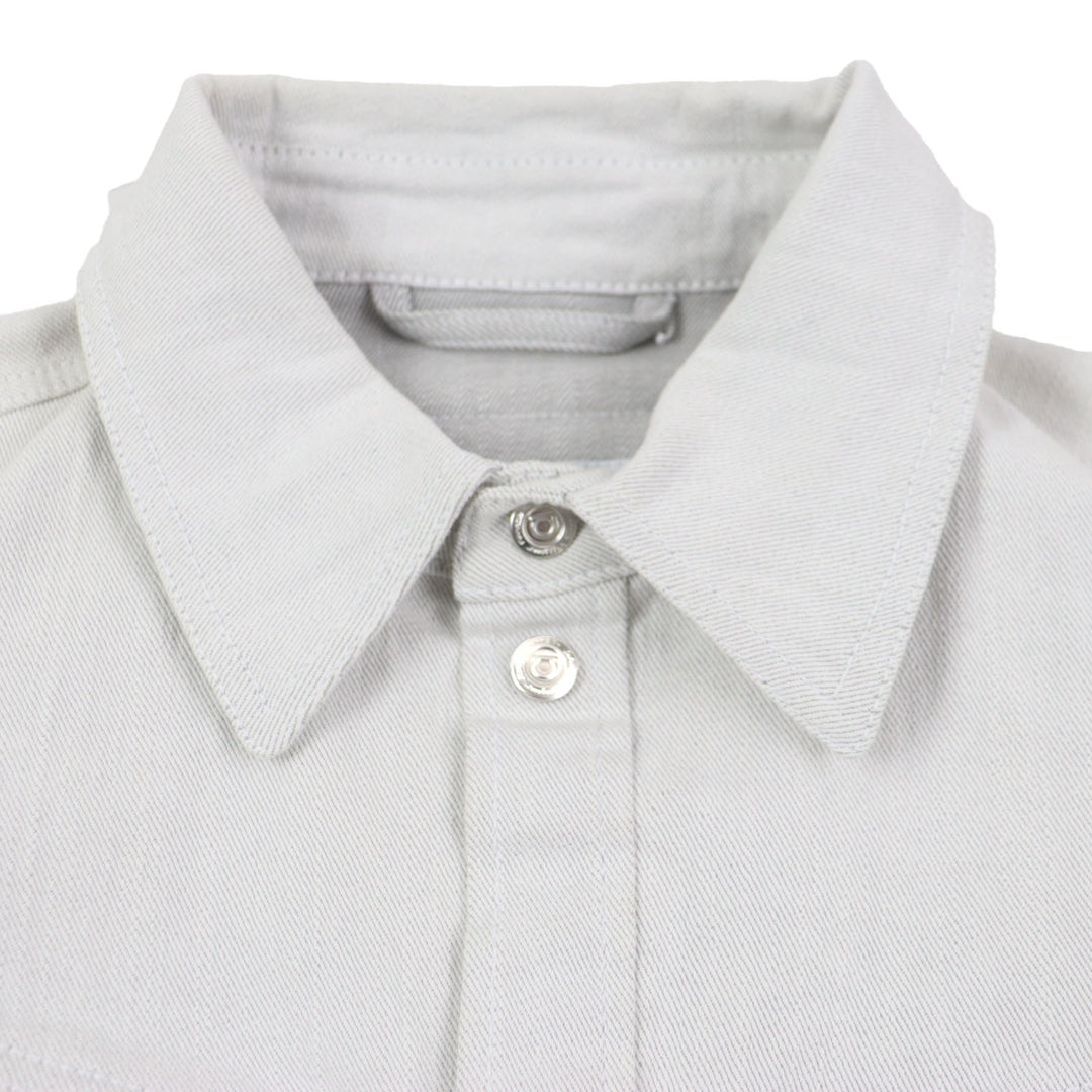 Great Salvatore Ferragamo Denim Jacket Elbow Patches Gancini Buttons mens 50