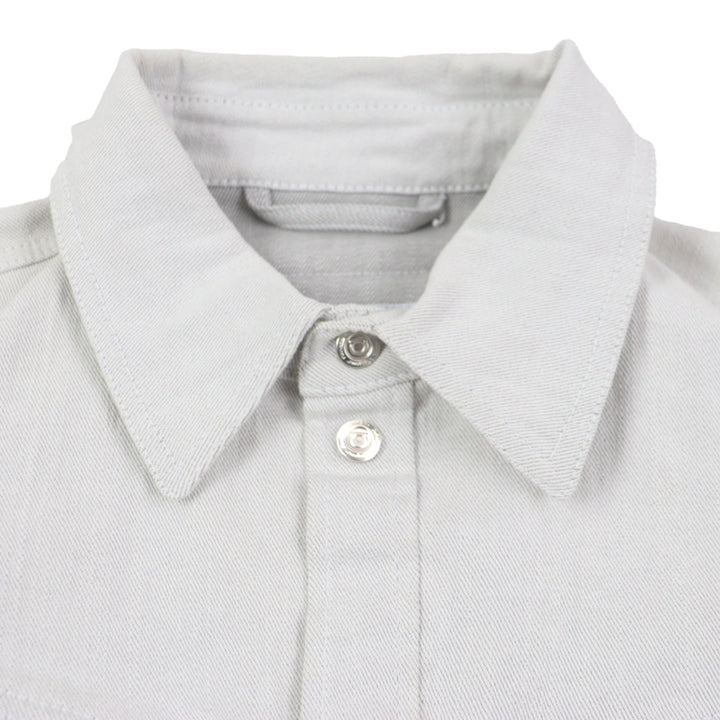 Great Salvatore Ferragamo Denim Jacket Elbow Patches Gancini Buttons mens 50