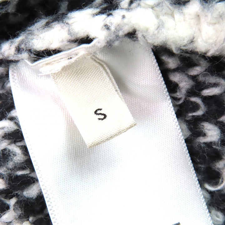 Great CELINE knit Surf style argyle boxy crew neck long sleeve mens S 2AF46974T