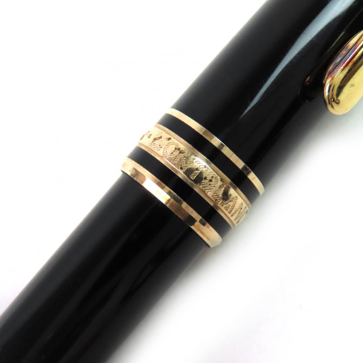 Very Good MONTBLANC Ballpoint pen Meisterstück Classic black mens