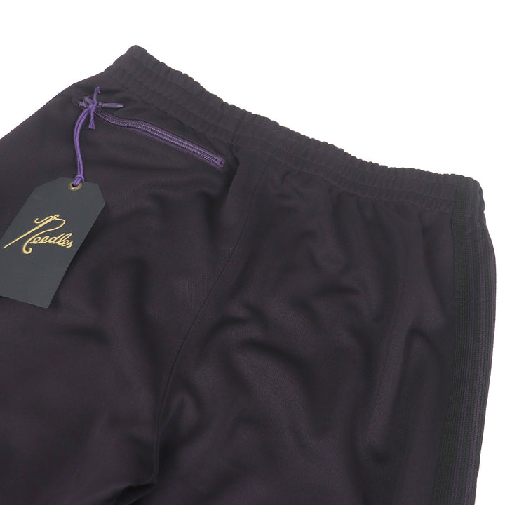 Excellent Needles Pants Logo Embroidery Sideline Jersey Track purple mens S PU273