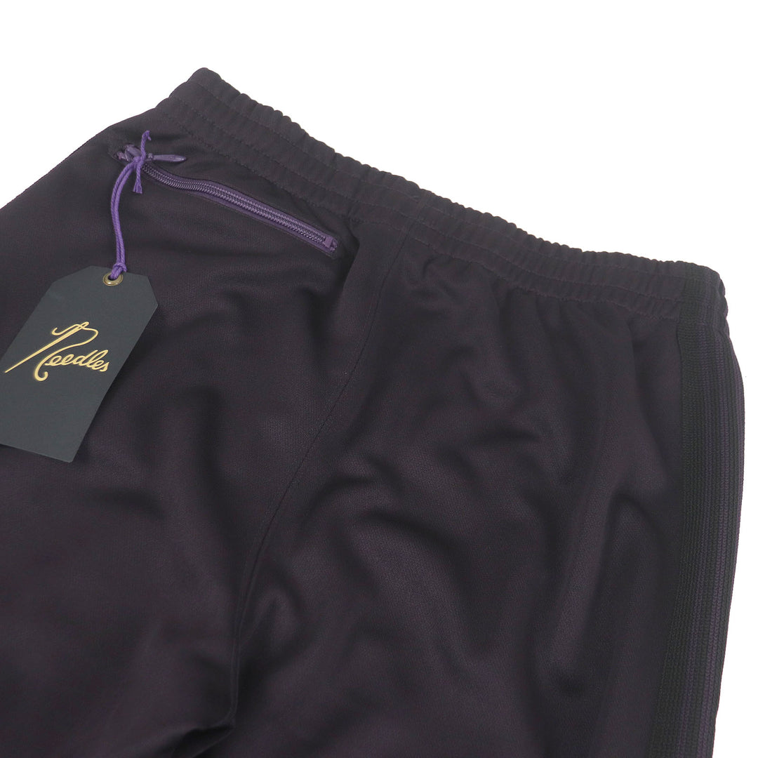 Excellent Needles Pants Logo Embroidery Sideline Jersey Track purple mens S