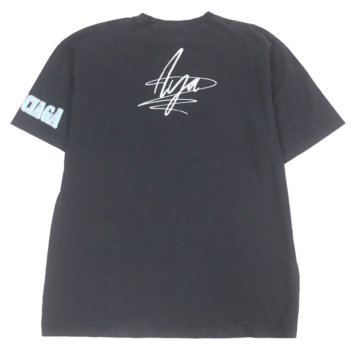 Great BALENCIAGA Short sleeve T-shirt 355/400 AYA NAKAMURA mens M 641655