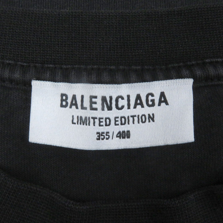 Great BALENCIAGA Short sleeve T-shirt 355/400 AYA NAKAMURA mens M 641655