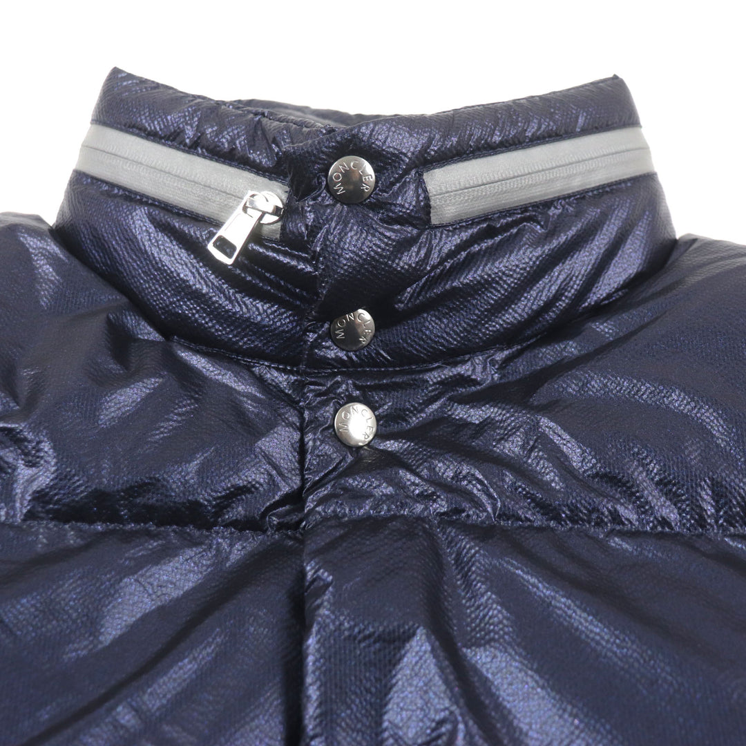 Excellent MONCLER GENIUS 2 Down vest IDIR Hooded gilet with logo patch mens 2