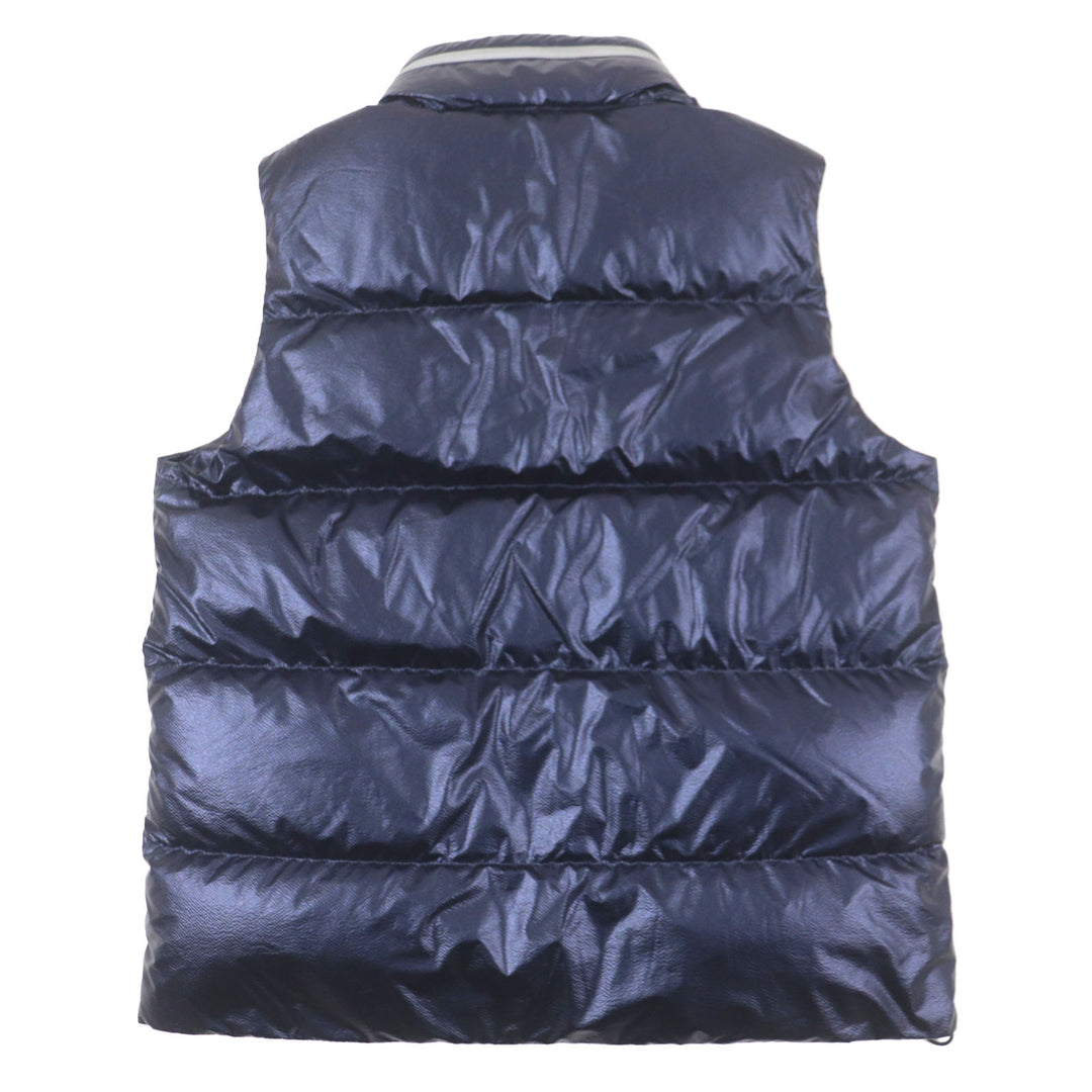 Excellent MONCLER GENIUS 2 Down vest IDIR Hooded gilet with logo patch mens 2