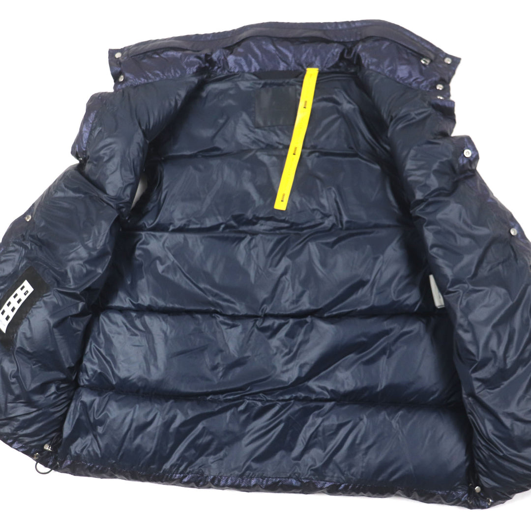 Excellent MONCLER GENIUS 2 Down vest IDIR Hooded gilet with logo patch mens 2