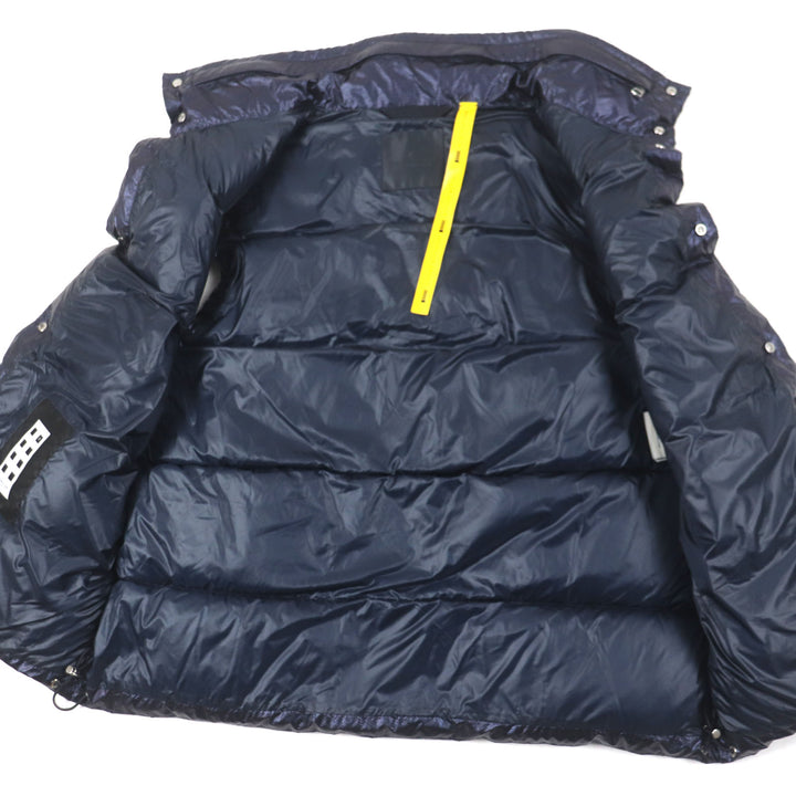 Excellent MONCLER GENIUS 2 Down vest IDIR Hooded gilet with logo patch mens 2
