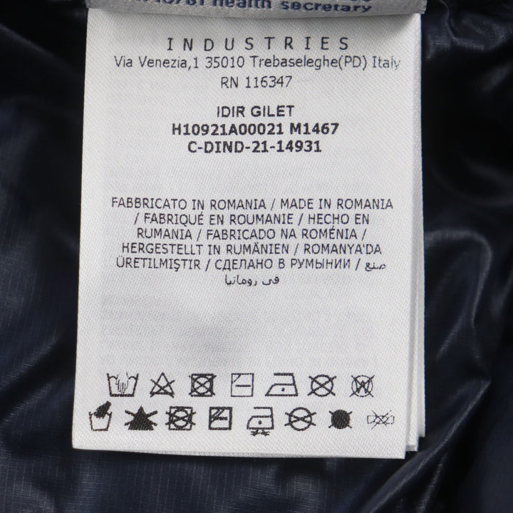 Excellent MONCLER GENIUS 2 Down vest IDIR Hooded gilet with logo patch mens 2