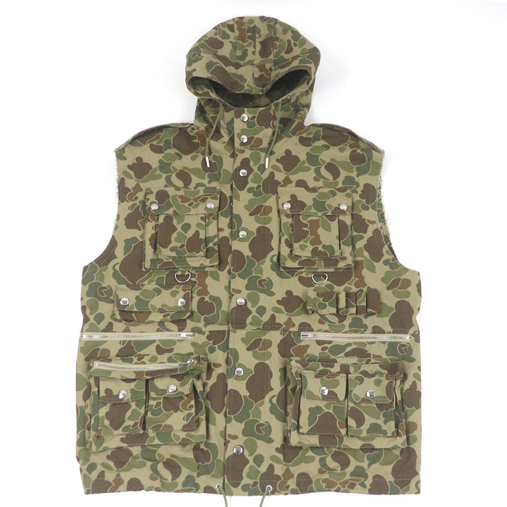 Excellent CELINE Best Camouflage Military khaki cotton mens 50 2W565060O
