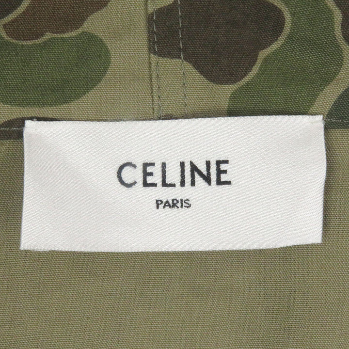 Excellent CELINE Best Camouflage Military khaki cotton mens 50 2W565060O