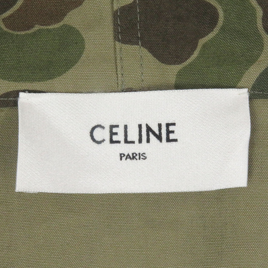 Excellent CELINE Best Camouflage Military khaki cotton mens 50 2W565060O